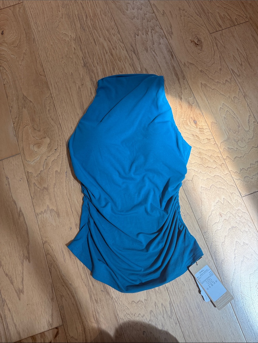 OGL Teal Blue Women's Sleeveless Top